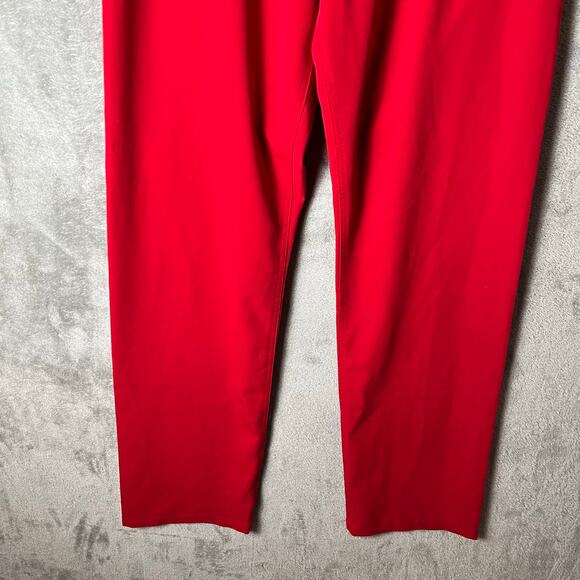 Figs Livingston Basic Scrub Pants Size Medium Tall Red Nurse - Picture 9 of 9